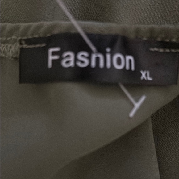 Green Asymmetrical Ruffled One-Shoulder Cocktail Dress - Picture 6 of 9